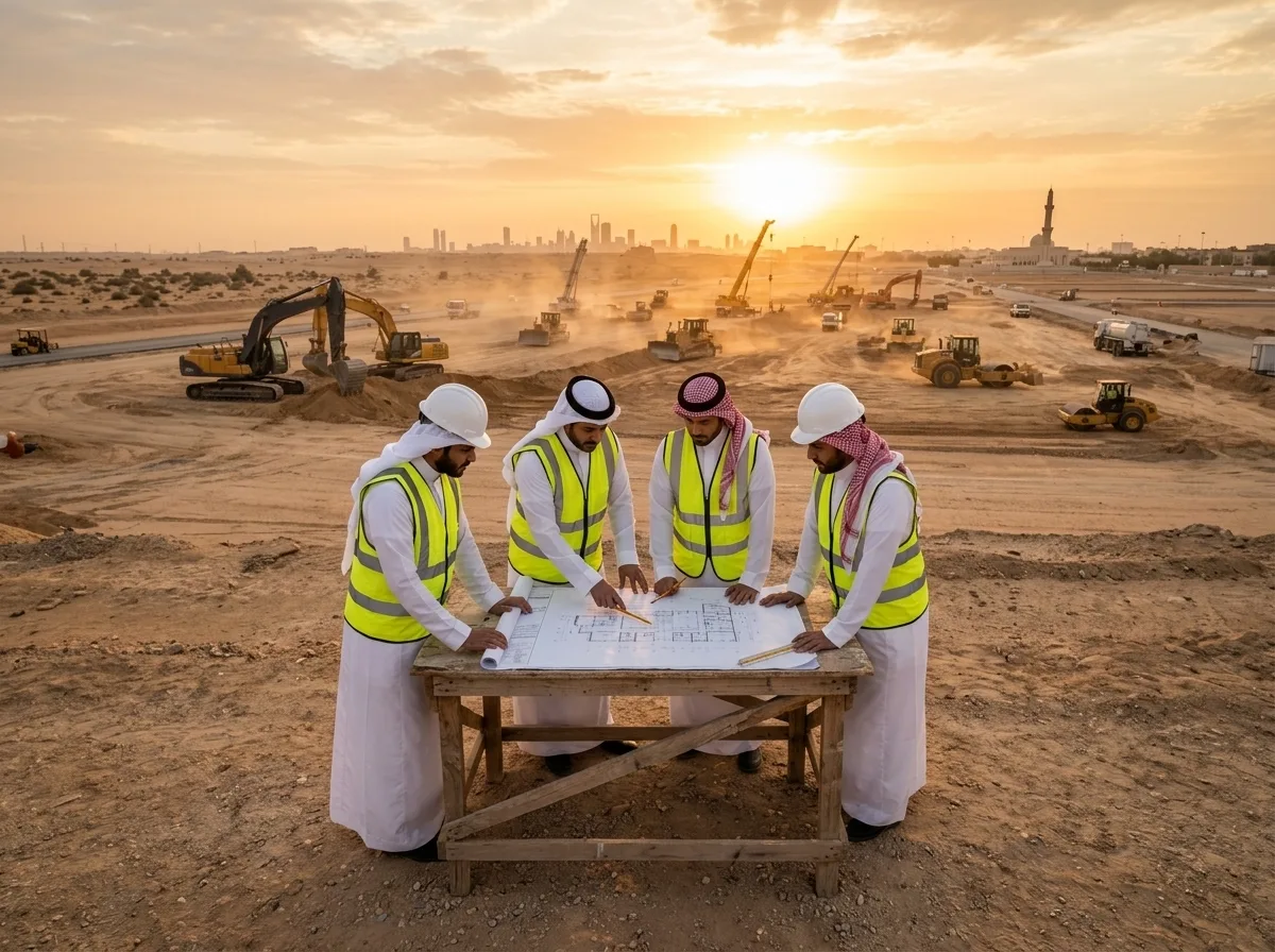 تطوير الأراضي وتحويلها إلى مجتمعات سكنية